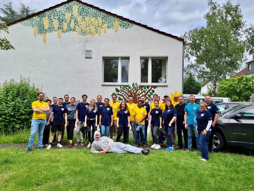 Cologne Team on Serve with Liberty volunteer day 